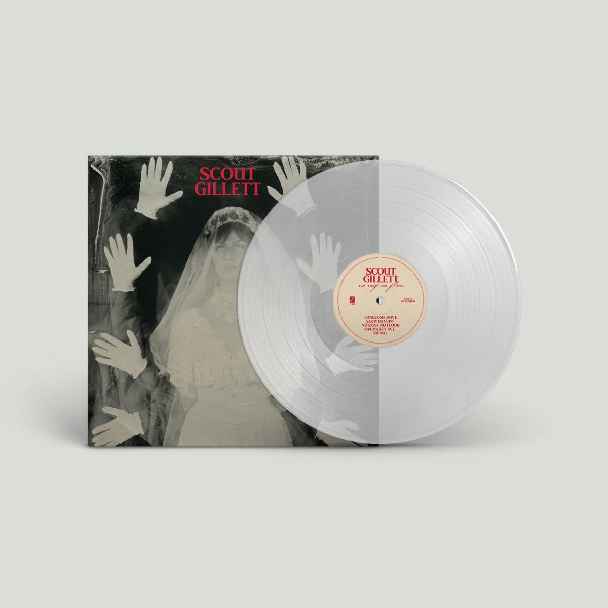 Scout Gillett - No Roof No Floor [Clear Vinyl]
