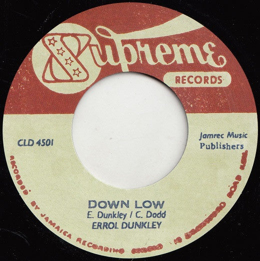 Errol Dunkley – Down Low [1 per person]