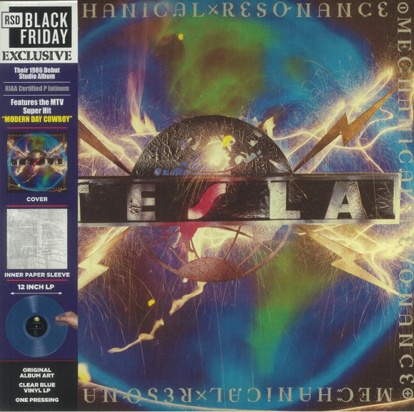 TESLA - Mechanical Resonance [Coloured Vinyl]