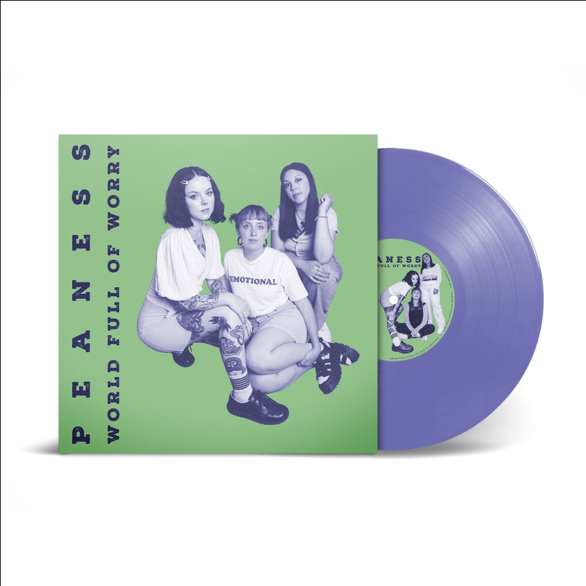 Peaness - World Full of Worry [Blue vinyl]