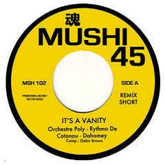 ORCHESTRE POLY-RYTHMO DE COTONOU - IT'S A VANITY [Repress]