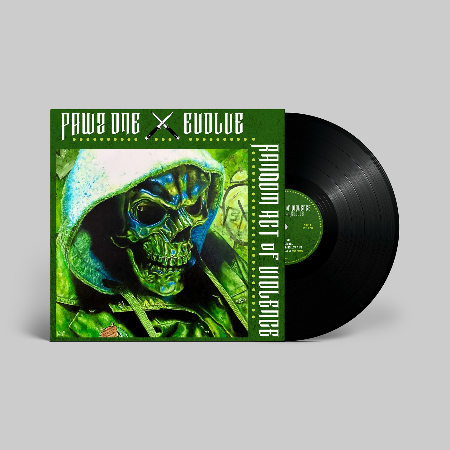 Pawz One & Evolve - Random Act Of Violence [LP]