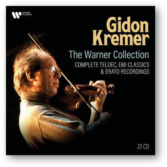 Gidon Kremer - Gidon Kremer: The Warner Edition [21 CD · Clamshell  Liner notes in English, French, German]