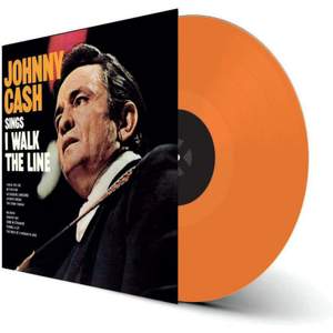 Johnny Cash - Sings I Walk The Line [Orange Vinyl]