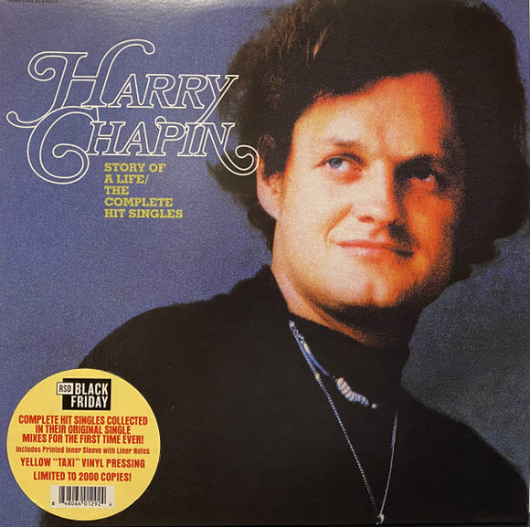 HARRY CHAPIN - STORY OF A LIFE - The Complete Hit Singles [Coloured Vinyl]
