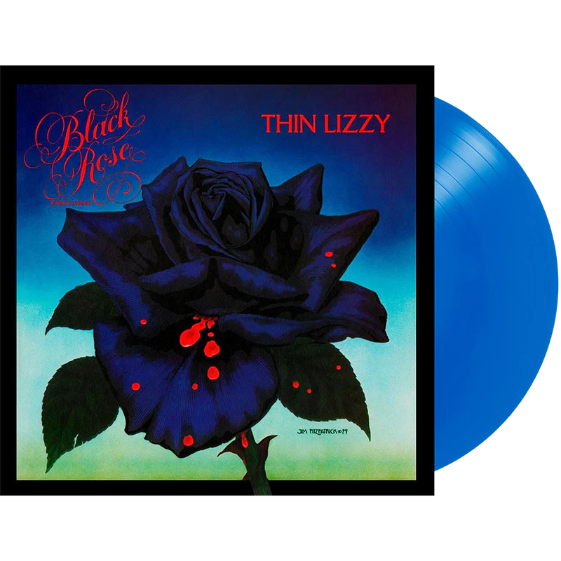 THIN LIZZY - BLACK ROSE - A ROCK LEGEND (Blue Vinyl)