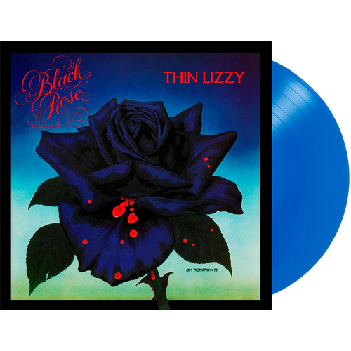 THIN LIZZY - BLACK ROSE - A ROCK LEGEND (Blue Vinyl)