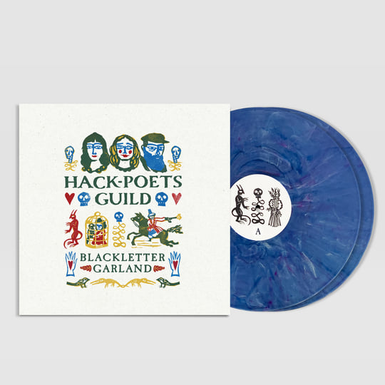 Hack-Poets Guild - Blackletter Garland [2LP Blue Marbled Vinyl]