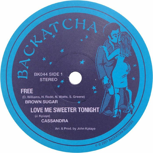 BROWN SUGAR / JEAN BARRETT / CASSANDRA - FREE EP