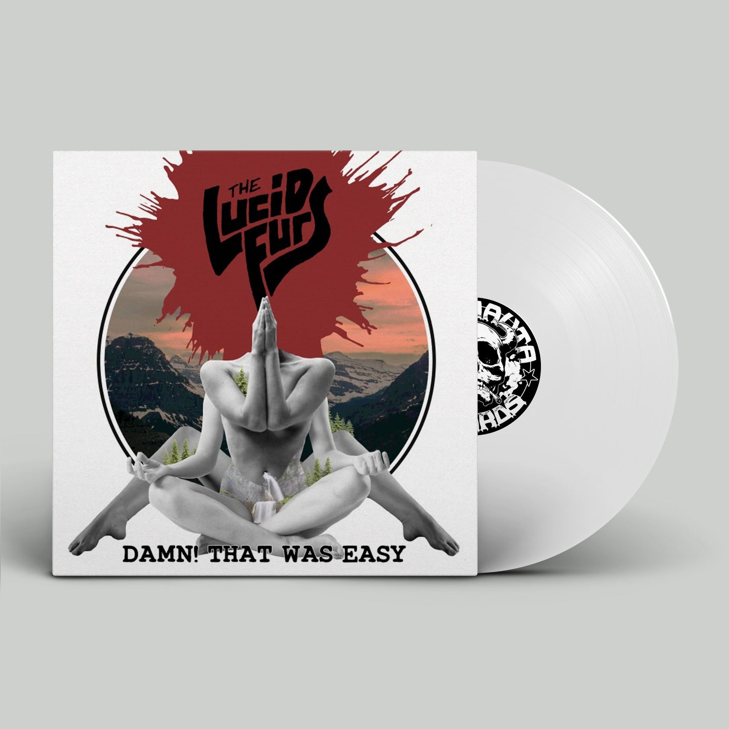 The Lucid Furs - Damn! That Was Easy [White coloured vinyl]