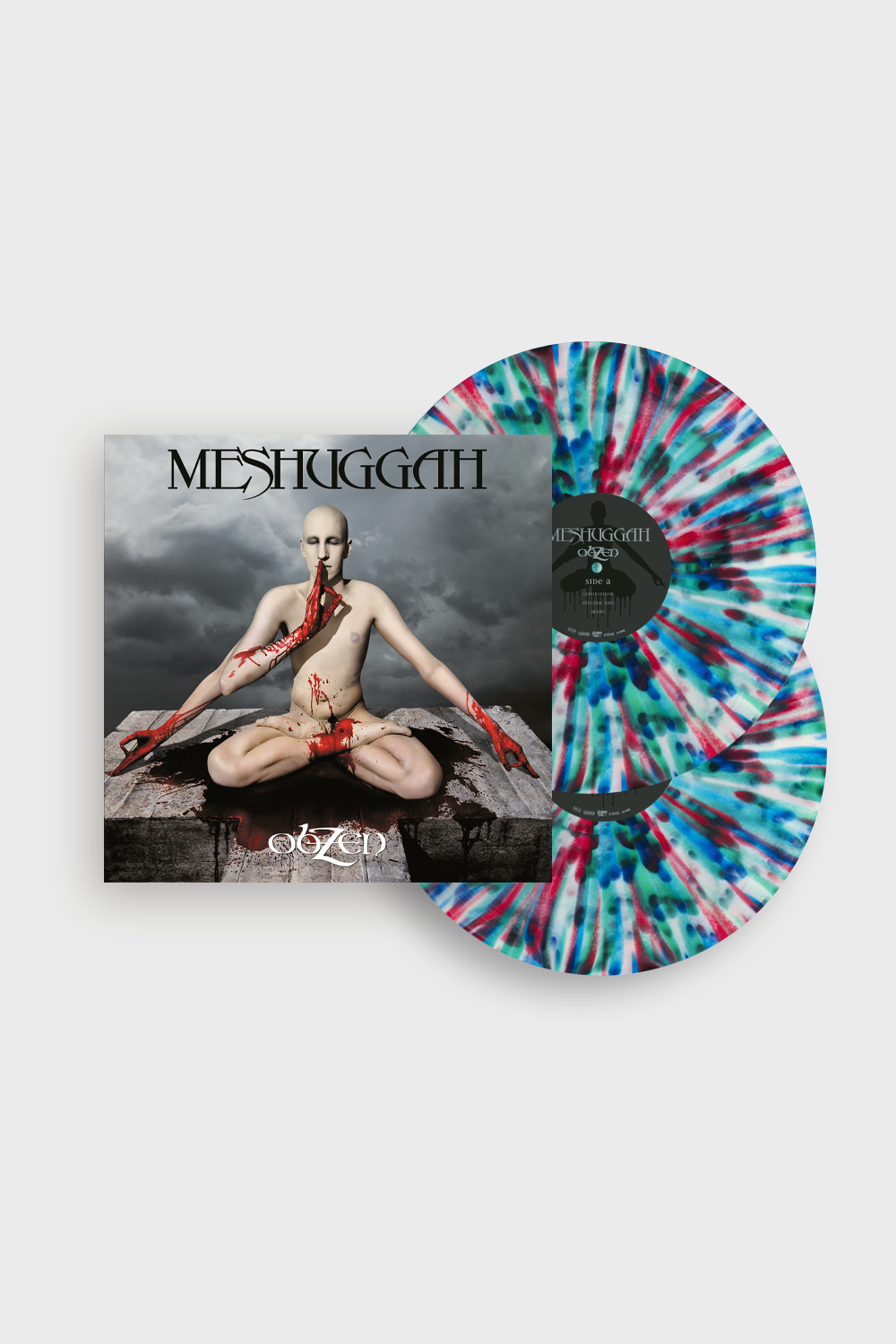Meshuggah - ObZen [180g 2LP Clear White Blue Splatter 2LP Vinyl]