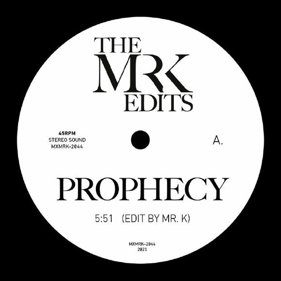 MR K - Edits By Mr K: Prophecy