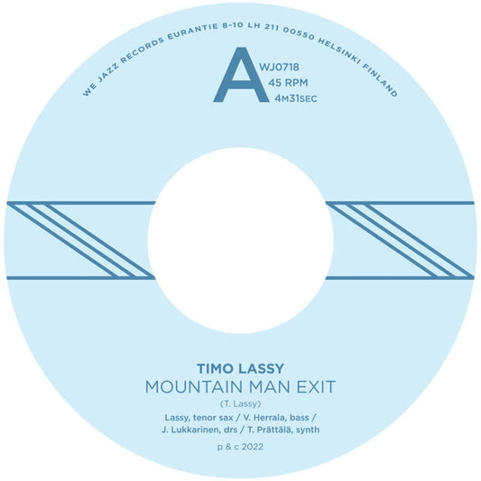 Timo Lassy - Mountain Man Exit / Orlo [Blue Vinyl]
