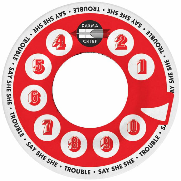 Say She She - Trouble / In My Head [Limited Opaque Red 7