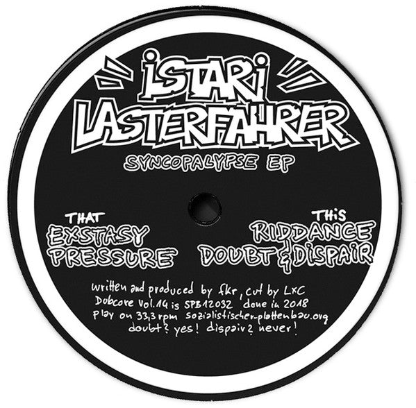 Istari Lasterfahrer - Syncopalypse EP