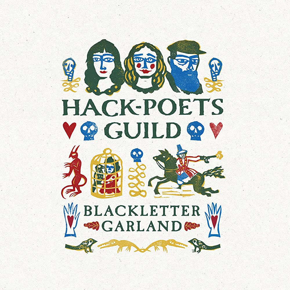 Hack-Poets Guild - Blackletter Garland [2LP Blue Marbled Vinyl]