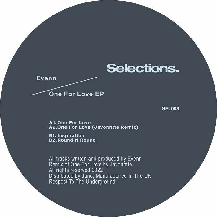 EVENN / JAVONNTTE - One For Love EP