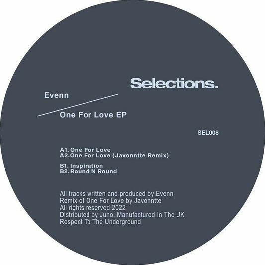 EVENN / JAVONNTTE - One For Love EP