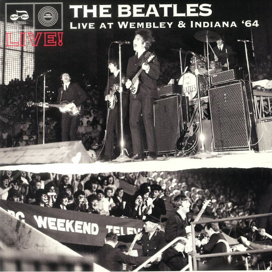 THE BEATLES - LIVE AT WEMBLEY & INDIANA 64
