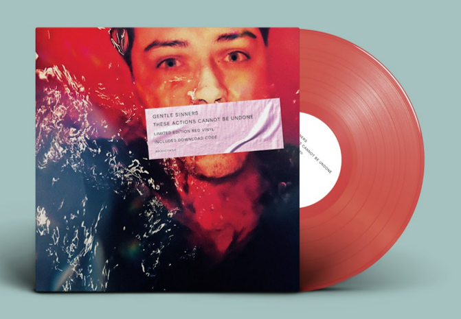 Gentle Sinners - These Actions Cannot Be Undone [Red Translucent Vinyl]