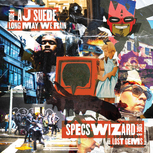 AJ Suede b/w SpecsWizard - Long May We Rain b/w Lost Gems