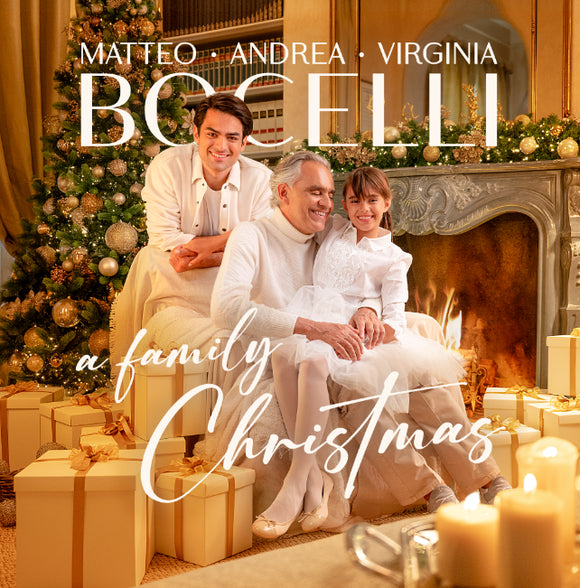 ANDREA, MATTEO & VIRGINIA BOCELLI - A FAMILY CHRISTMAS [CD]