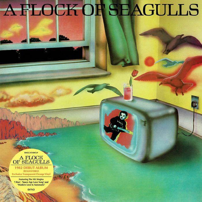 A Flock of Seagulls - A Flock of Seagulls [Remastered Transparent Orange Colour Vinyl]