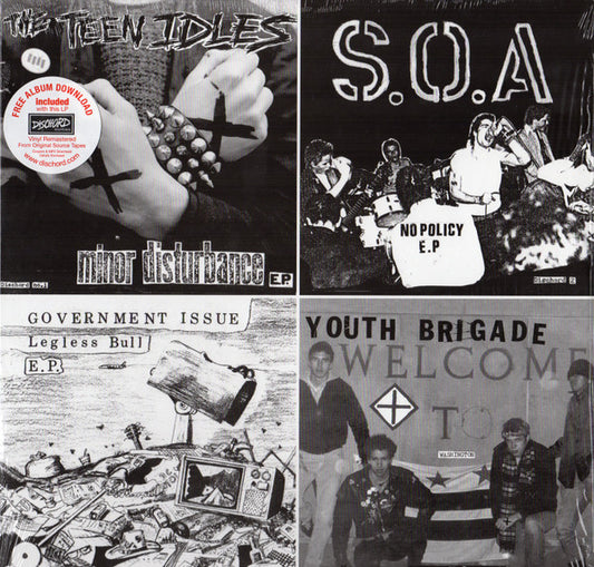 VARIOUS ARTISTS - Four Old Seven Inches On A Twelve Inch (remastered)