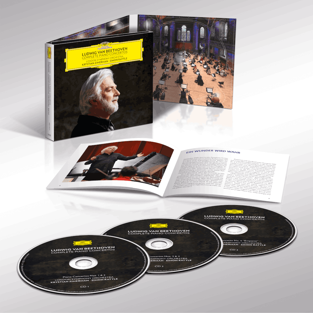 KRYSTIAN ZIMERMAN - BEETHOVEN - COMPLETE PIANO CONCERTOS [3CD]