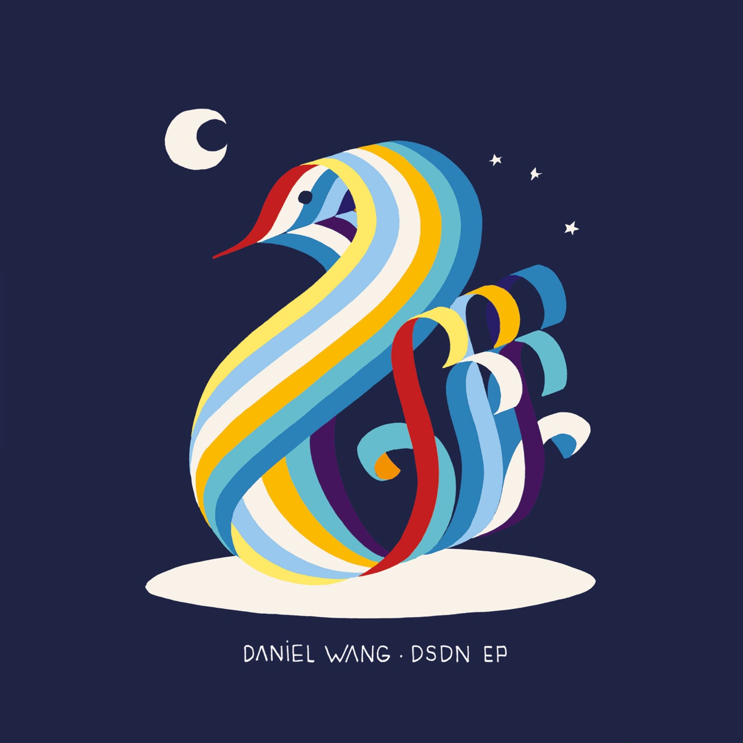 Daniel Wang - DSDN EP (repress, blue marbled limited version)