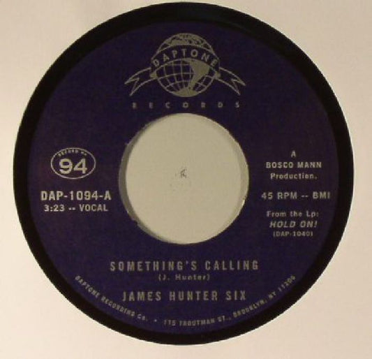 JAMES HUNTER SIX - SOMETHINGS CALLING