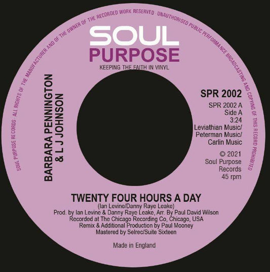 L J Johnson & Barbara Pennington - 24 Hours A Day