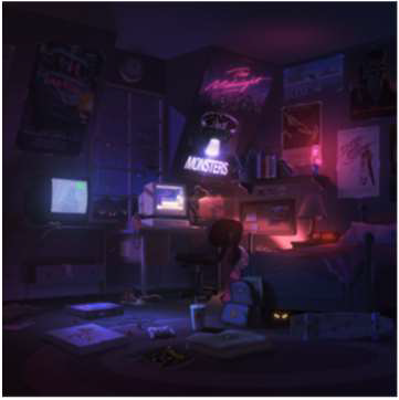 The Midnight - Monsters [Colour Repress - Purple Splatter]