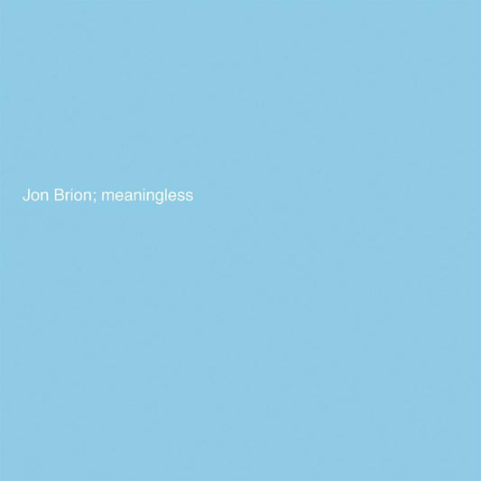 Jon Brion - Meaningless [CD]