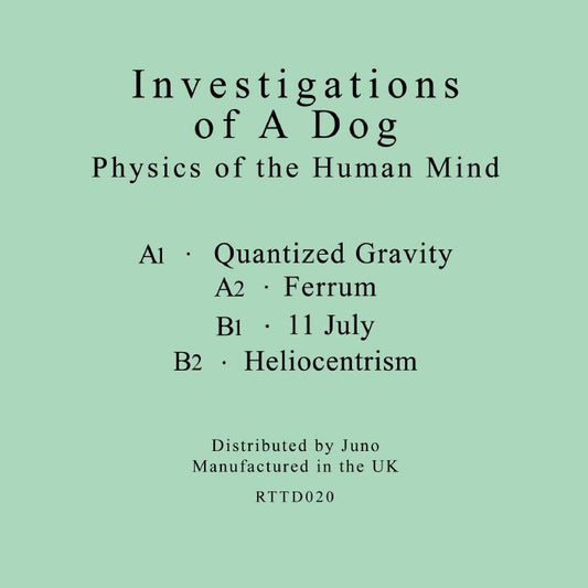 INVESTIGATIONS OF A DOG - Physics Of The Human Mind