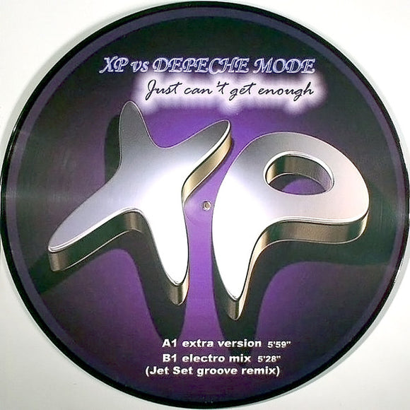 XP vs DEPECHE MODE - Just can’t get enough [Picture Disc]