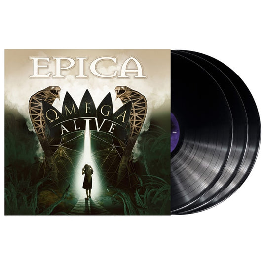 Epica - Omega Alive (black in trifold)