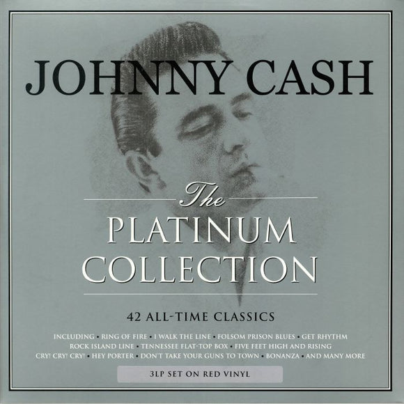 JOHNNY CASH - THE PLATINUM COLLECTION (3LP WHITE VINYL)