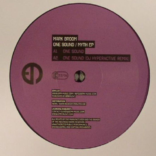 Mark Broom - One Sound / Myth EP