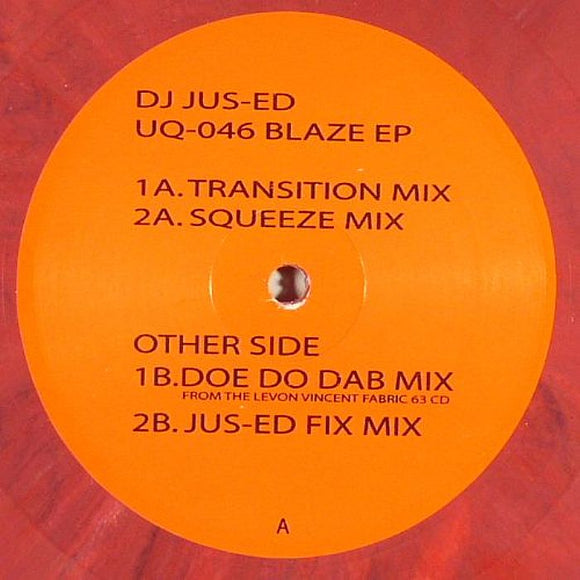 DJ Jus-Ed ‎– Blaze EP