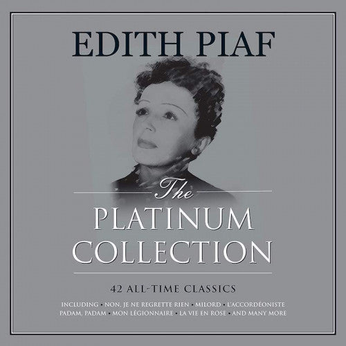 EDITH PIAF - THE PLATINUM COLLECTION (3LP WHITE VINYL)