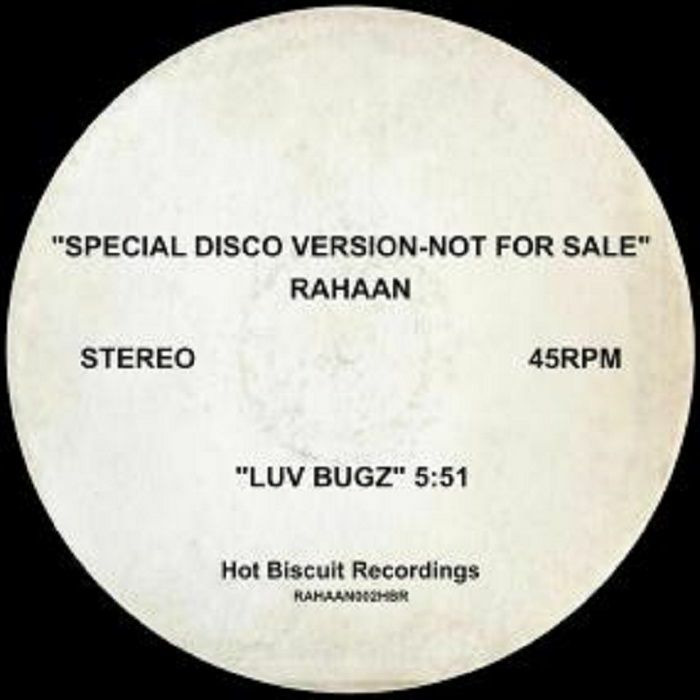 RAHAAN - LUV BUGZ/RAIN COME DOWN