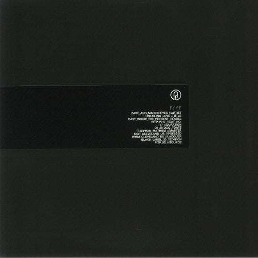 ZAKE / MARINE EYES - Unfailing Love (Black Label Edition)