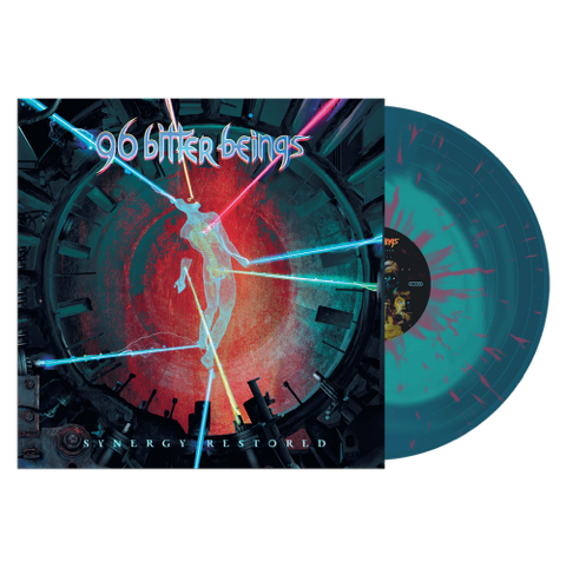 96 Bitter Beings - Synergy Restored [Limited Edition Green In Blue With Pink Splatter 140g Vinyl]
