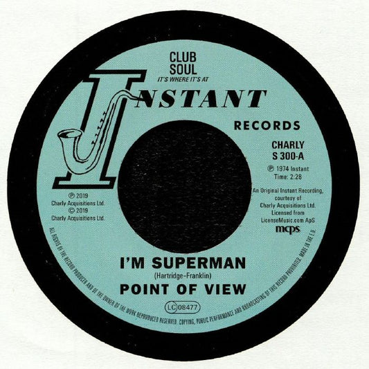 POINT OF VIEW / CLIFF HOLMES - I`M SUPERMAN / I NEED YA` BABY