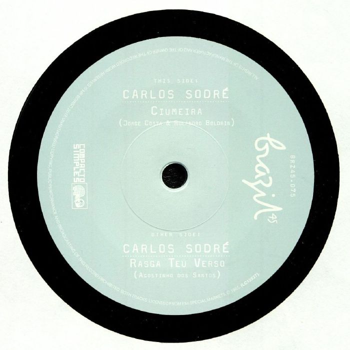 CARLOS SODRE - CIUMEIRA/RASGA TEU VERSO