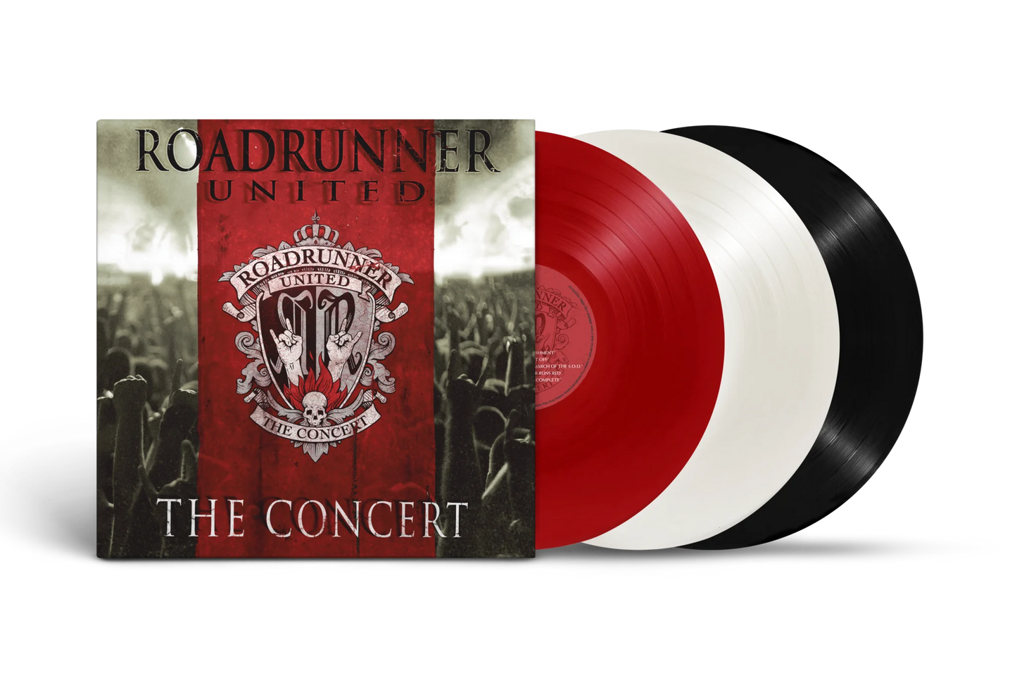 Roadrunner United - The Concert [3 x 140g Black, Red & White Vinyl]
