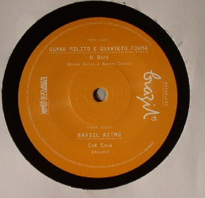 OSMAR MILITO E QUARTETO FORMA - O BOFE / CHO CHUA
