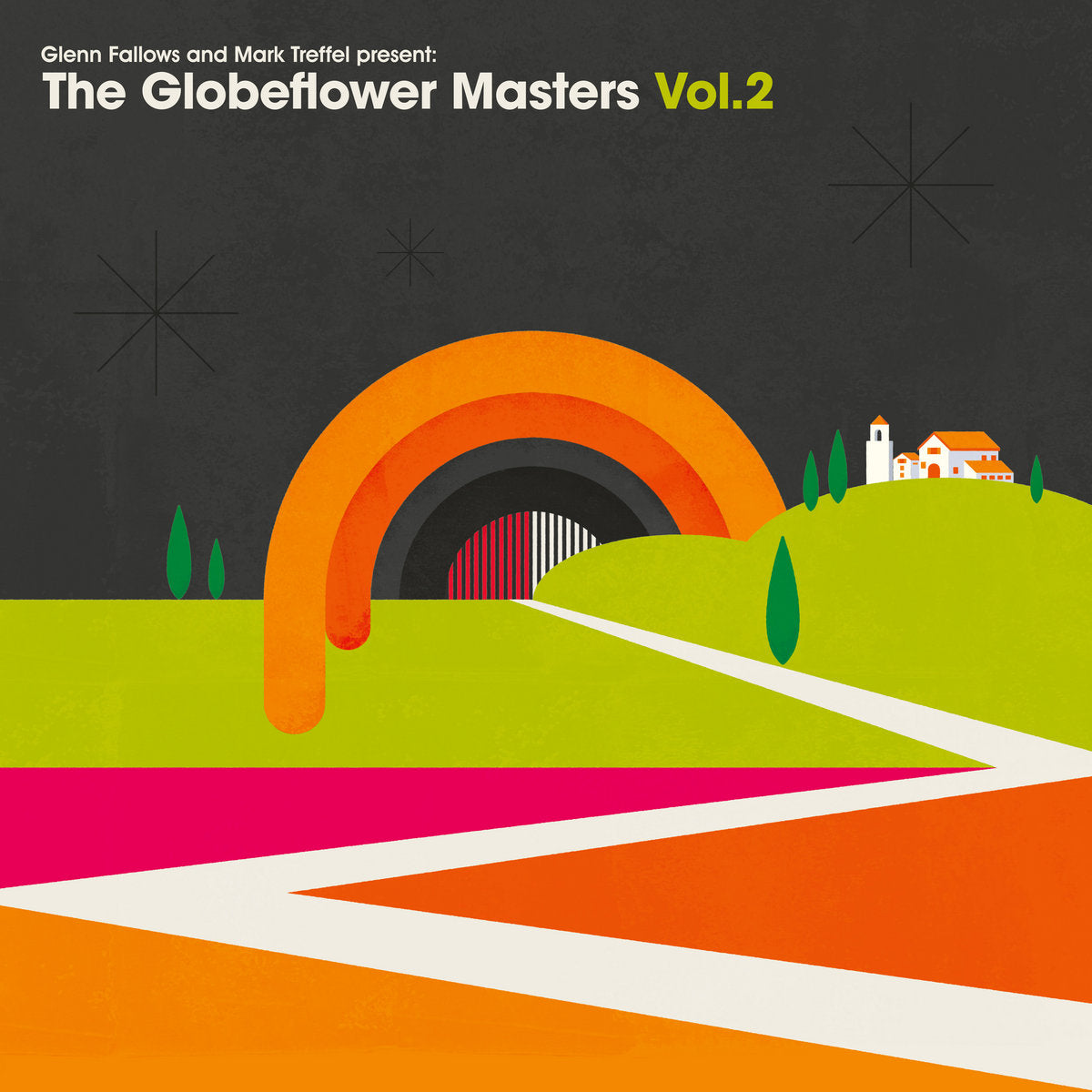 GLENN FALLOWS & MARK TREFFEL PRESENT - THE GLOBEFLOWER MASTERS VOL.2 [Orange Vinyl]