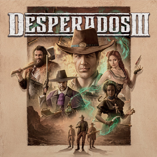 Filippo Beck Peccoz - Desperados 3 (Original Game Soundtrack) [Red/Black Marble Vinyl]